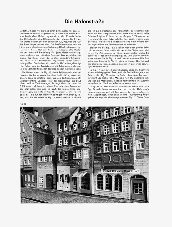 Faller-Magazin Nr.65 April 1968