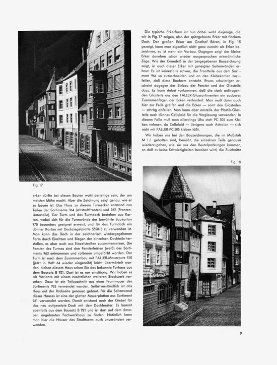 Seite 9 Faller-Magazin Nr.65 April 1968