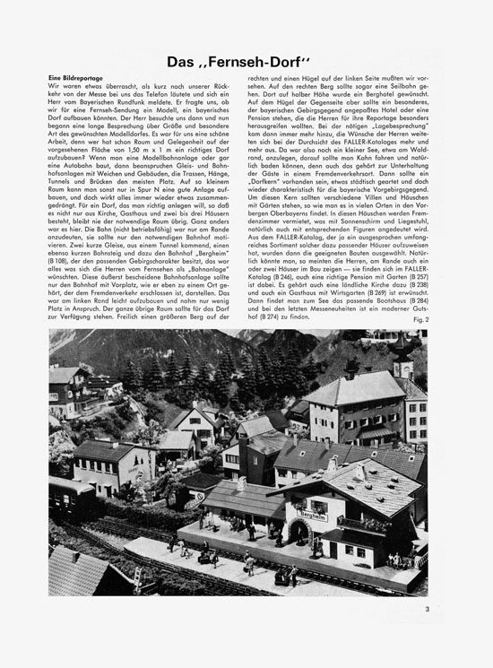 Seite 3 Faller-Magazin Nr.66 August 1968