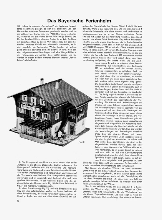 Seite 16 Faller-Magazin Nr.66 August 1968