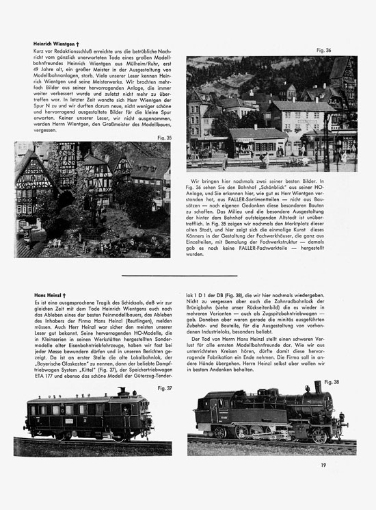 Faller-Magazin Nr.66 August 1968