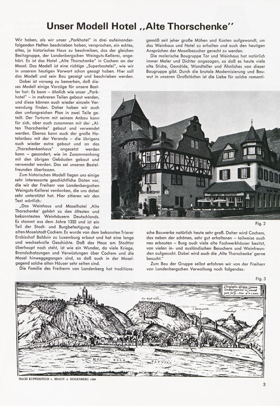 Seite 3 Faller Magazin Nr. 92 Oktober 1973