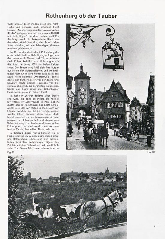 Seite 9 Faller Magazin Nr. 92 Oktober 1973