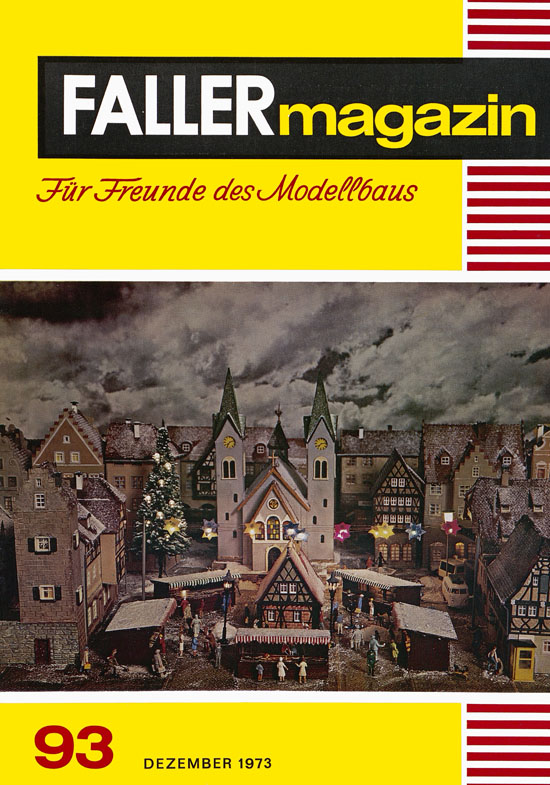 Seite 1 Faller Magazin Nr. 93 Dezember 1973