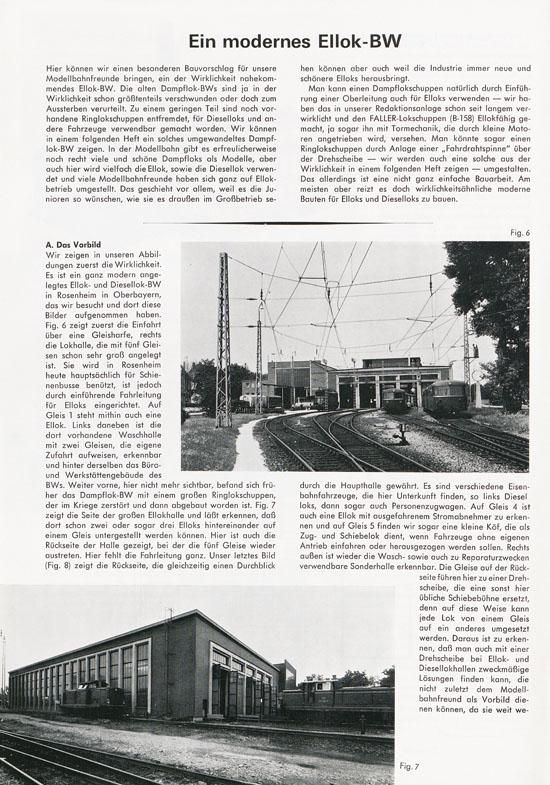 Seite 6 Faller Magazin Nr. 93 Dezember 1973