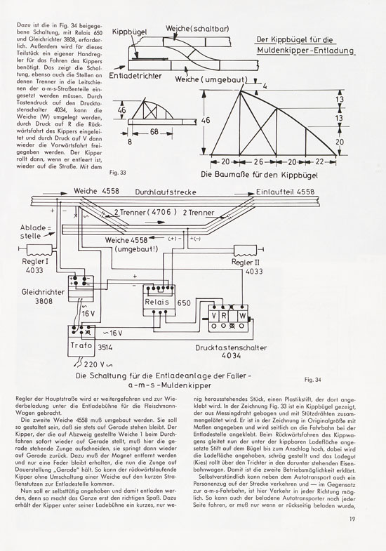 Seite 19 Faller Magazin Nr. 93 Dezember 1973