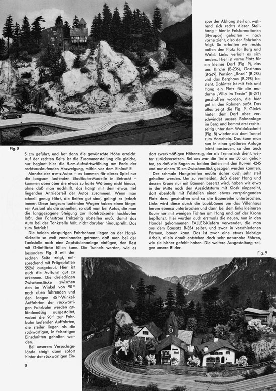 Seite 8 Faller-Magazin Nr.94 Februar 1974