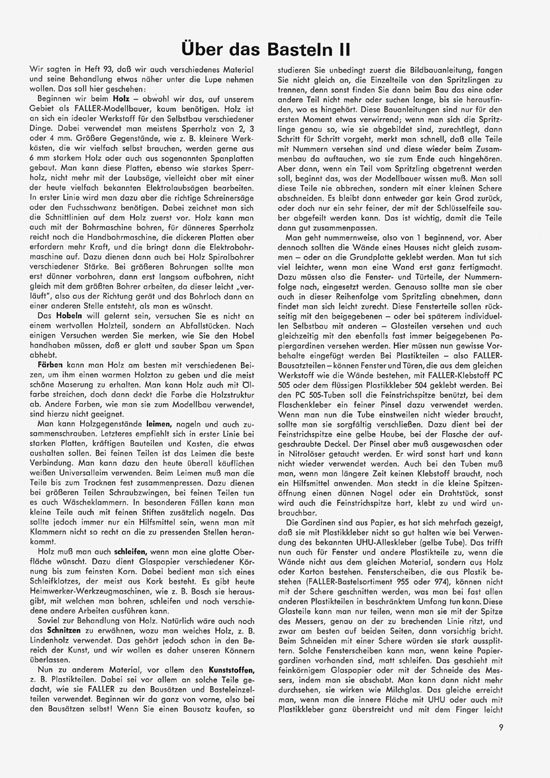 Seite 9 Faller-Magazin Nr.94 Februar 1974
