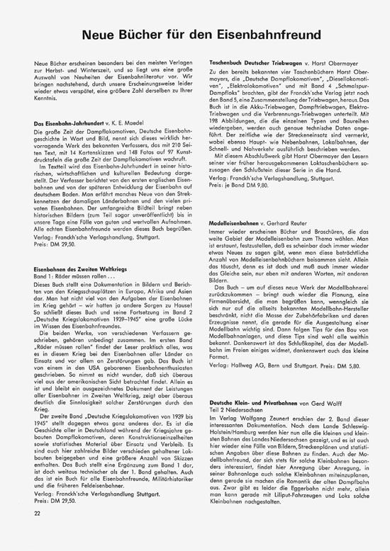 Seite 22 Faller-Magazin Nr.94 Februar 1974