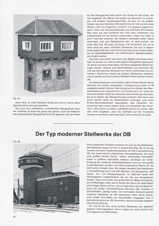 Seite 18 Faller Magazin Nr. 95 April 1974