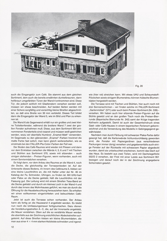 Seite 12 Faller-Magazin Nr.97 Oktober 1974