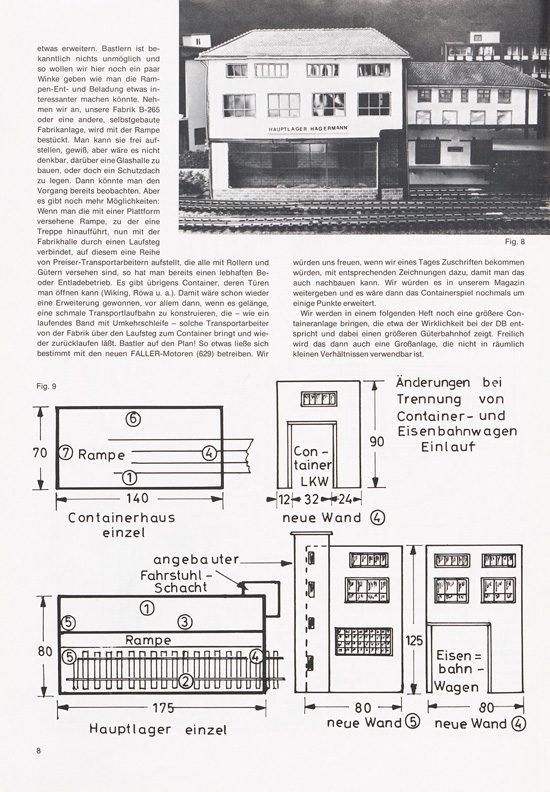 Seite 8 Faller-Magazin Nr.98 Dezember 1974