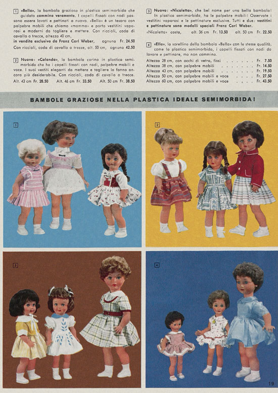 Franz Carl Weber Spielzeugkatalog 1960