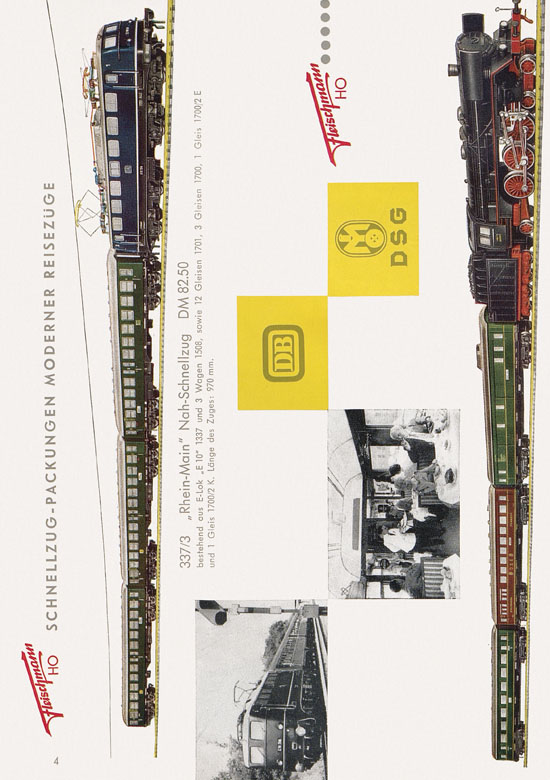 Seite 6 Fleischmann Katalog H0 1961-1962