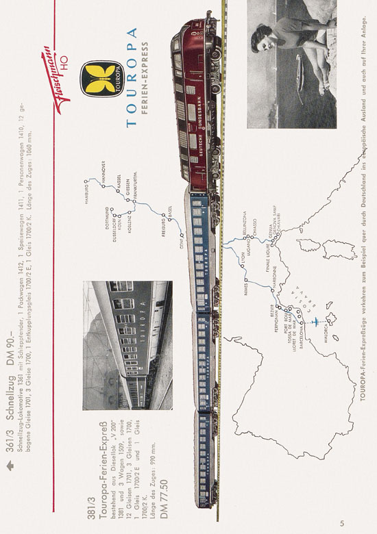Seite 7 Fleischmann Katalog H0 1961-1962