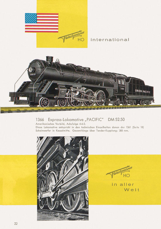 Seite 24 Fleischmann Katalog H0 1961-1962