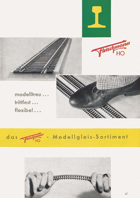 Seite 49 Fleischmann Katalog H0 1961-1962