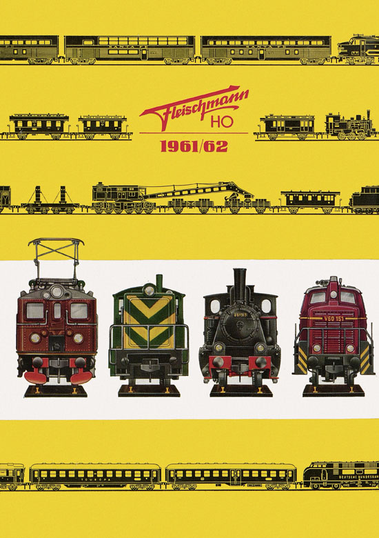 Seite 68 Fleischmann Katalog H0 1961-1962