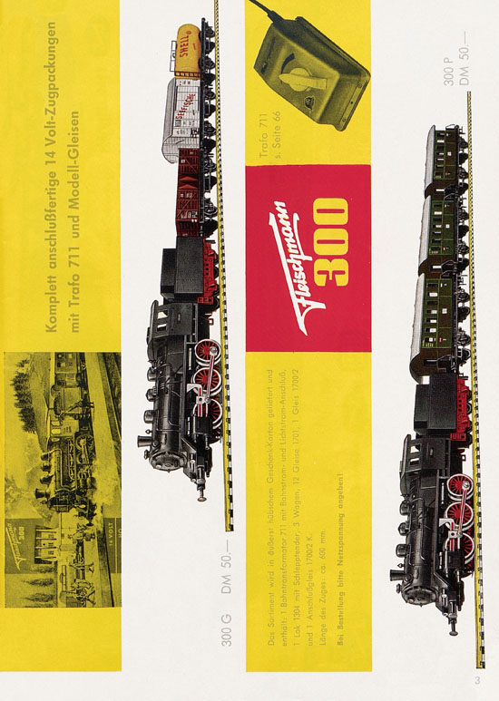 Seite 5 Fleischmann Katalog H0 1962-1963