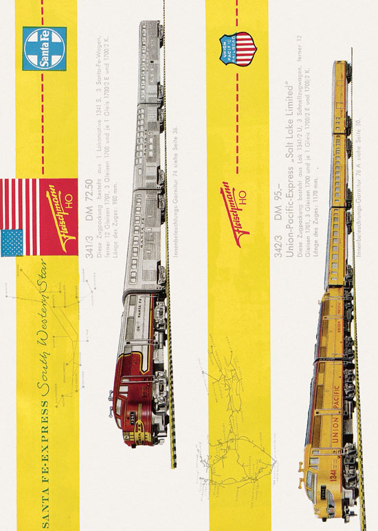 Seite 9 Fleischmann Katalog H0 1962-1963