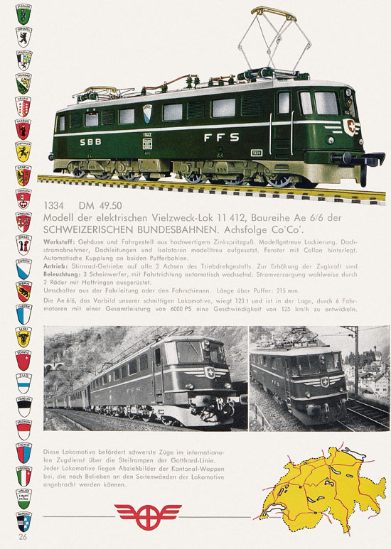 Seite 28 Fleischmann Katalog H0 1962-1963