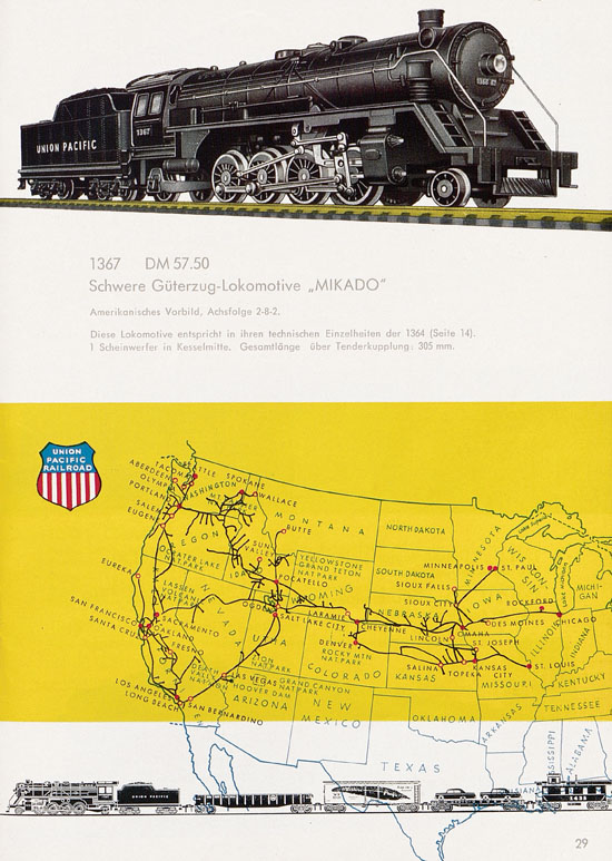 Seite 31 Fleischmann Katalog H0 1962-1963