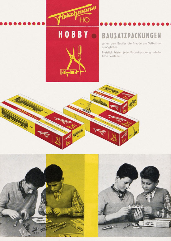 Seite 56 Fleischmann Katalog H0 1962-1963