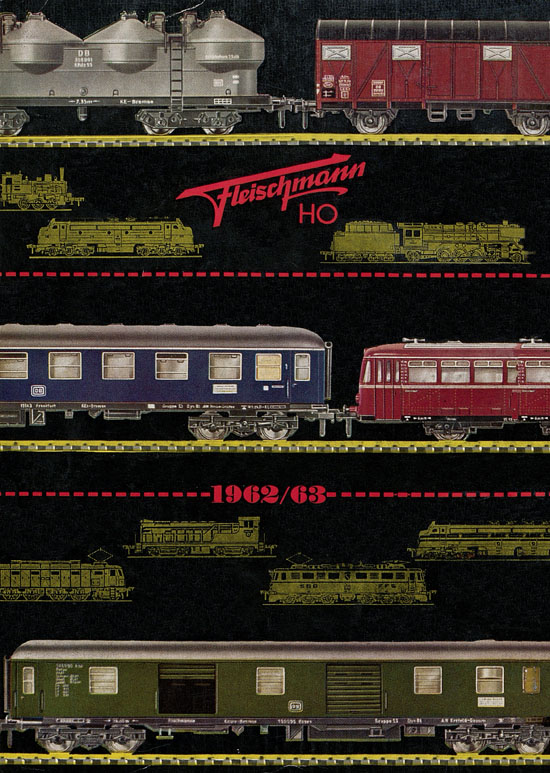Seite 76 Fleischmann Katalog H0 1962-1963