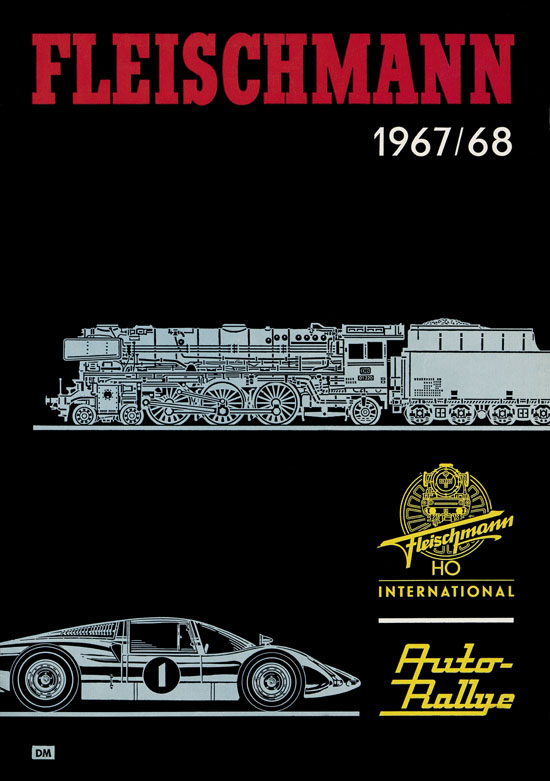 Fleischmann H0 International Auto-Ralley Katalog 1967-1968