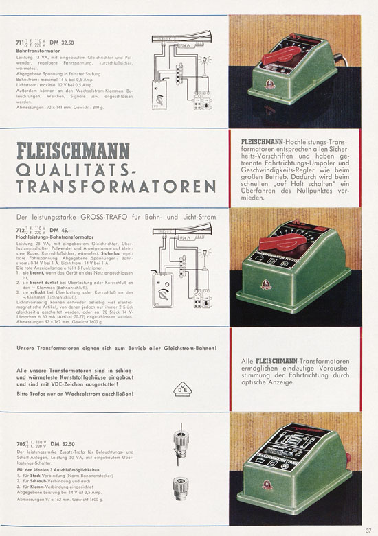 Fleischmann Katalog Modelleisenbahn Auto-Ralley 1968-1969