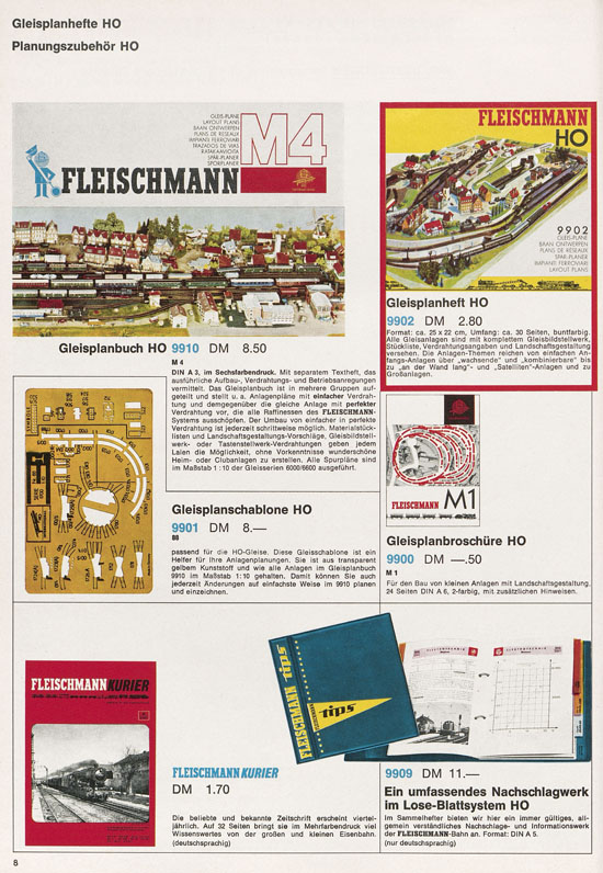 Fleischmann Katalog 1971