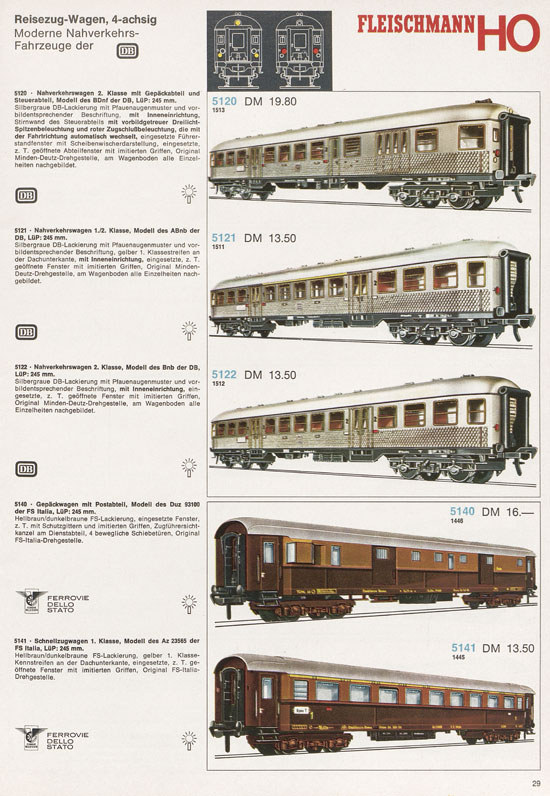 Fleischmann Katalog 1971