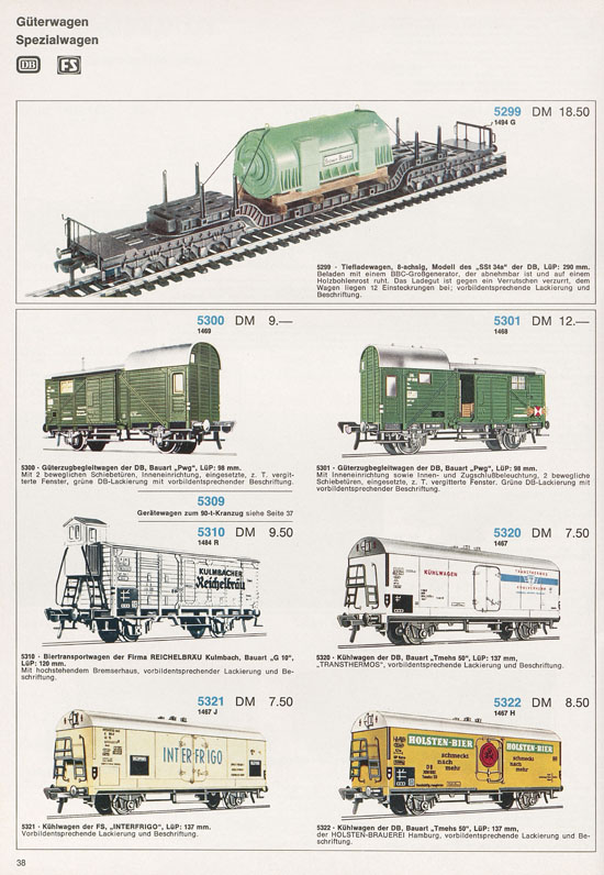 Fleischmann Katalog 1971