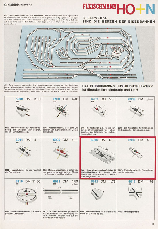 Fleischmann Katalog 1971