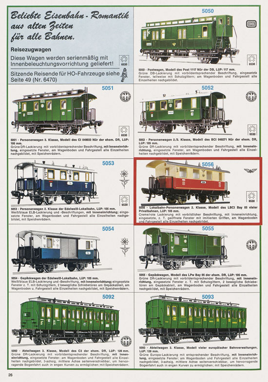 Fleischmann Katalog 1974