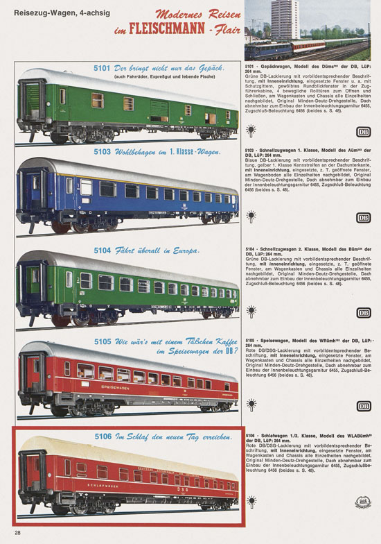 Fleischmann Katalog 1974