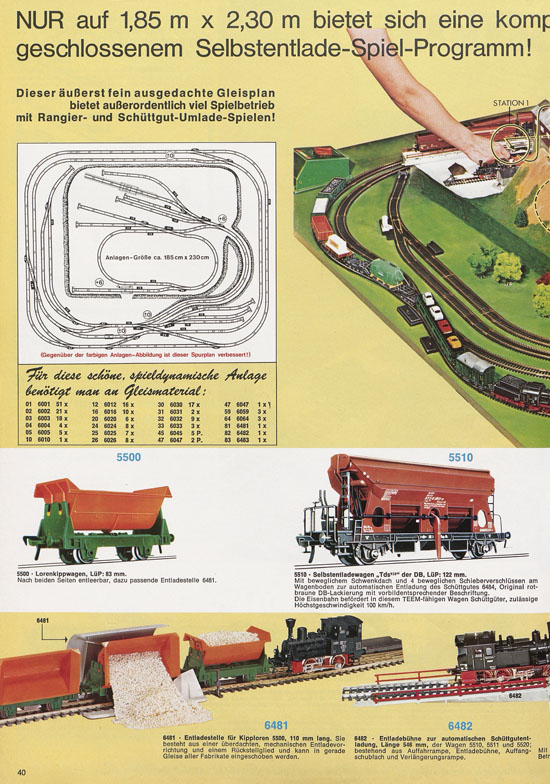 Fleischmann Katalog 1974