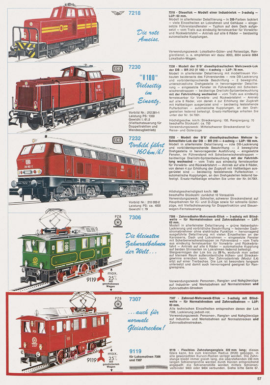 Fleischmann Katalog 1974