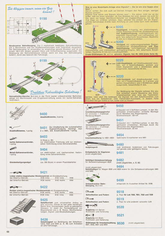 Fleischmann Katalog 1974