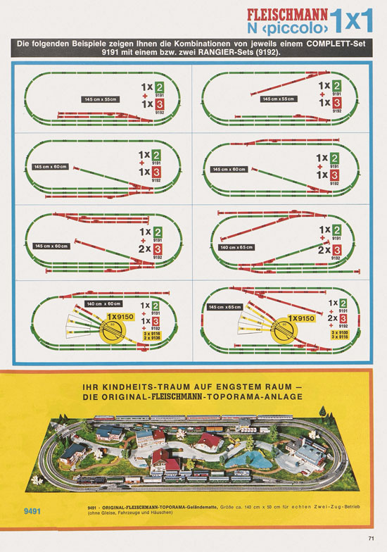 Fleischmann Katalog 1974