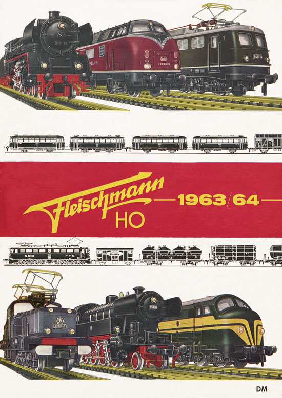 Fleischmann Katalog H0 1963-1964