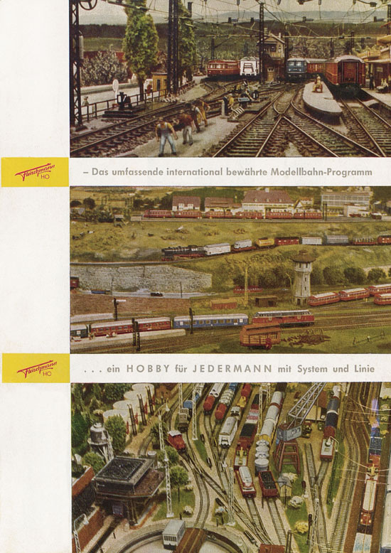 Seite 3 Fleischmann Katalog H0 1963-1964
