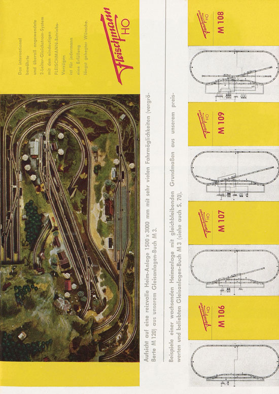 Seite 11 Fleischmann Katalog H0 1963-1964
