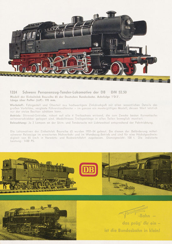 Fleischmann Katalog H0 1963-1964