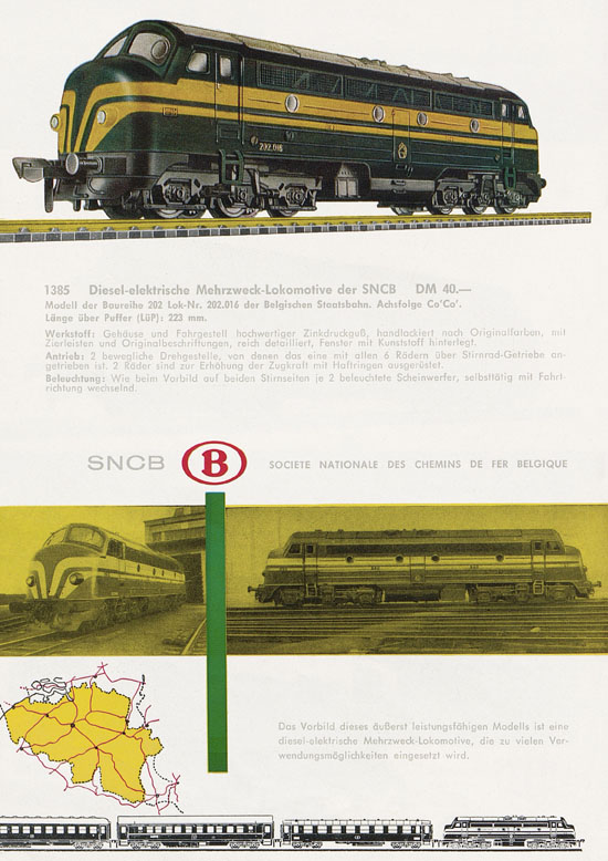 Seite 24 Fleischmann Katalog H0 1963-1964