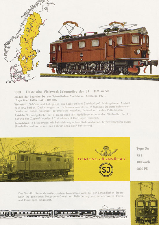 Seite 28 Fleischmann Katalog H0 1963-1964