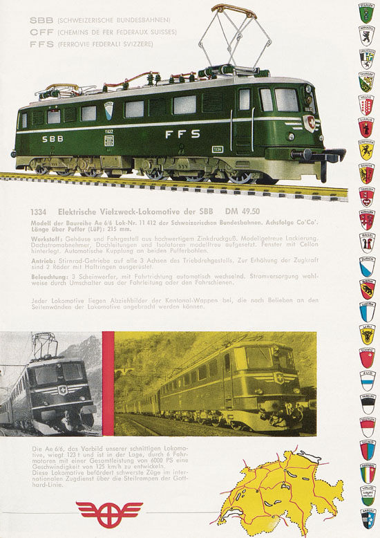 Fleischmann Katalog H0 1963-1964