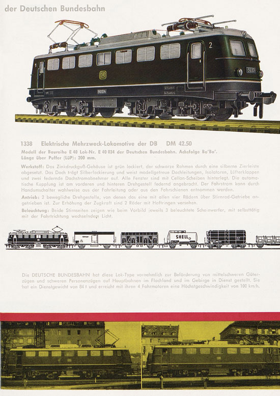 Seite 31 Fleischmann Katalog H0 1963-1964