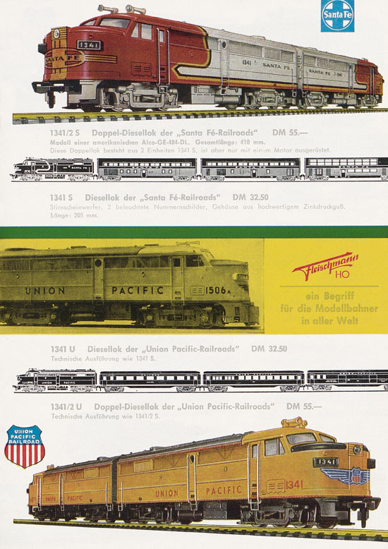 Seite 35 Fleischmann Katalog H0 1963-1964