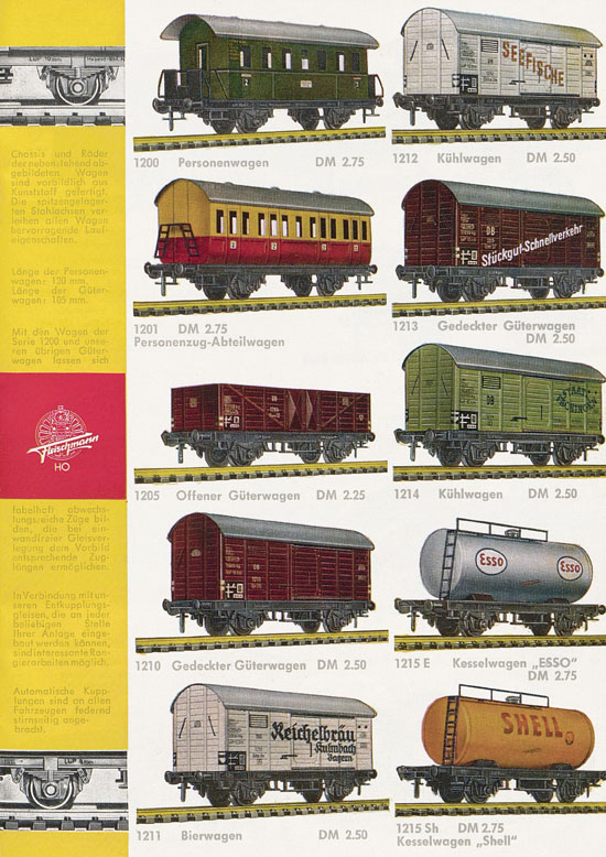 Fleischmann Katalog H0 1963-1964